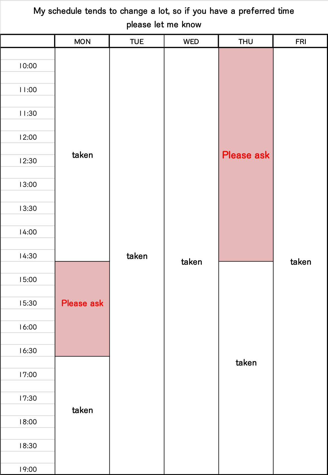 Japanese tutor Osaka schedule